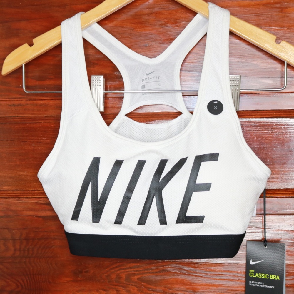 Nike Classic Compression Racerback Sports Bra - Picture 7 of 7